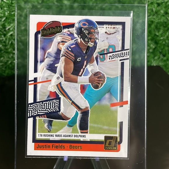 46. Panini Lot of 10 Cards Chicago BEARS 🐻 Football Trading Cards 🏈 - Picture 4 of 10